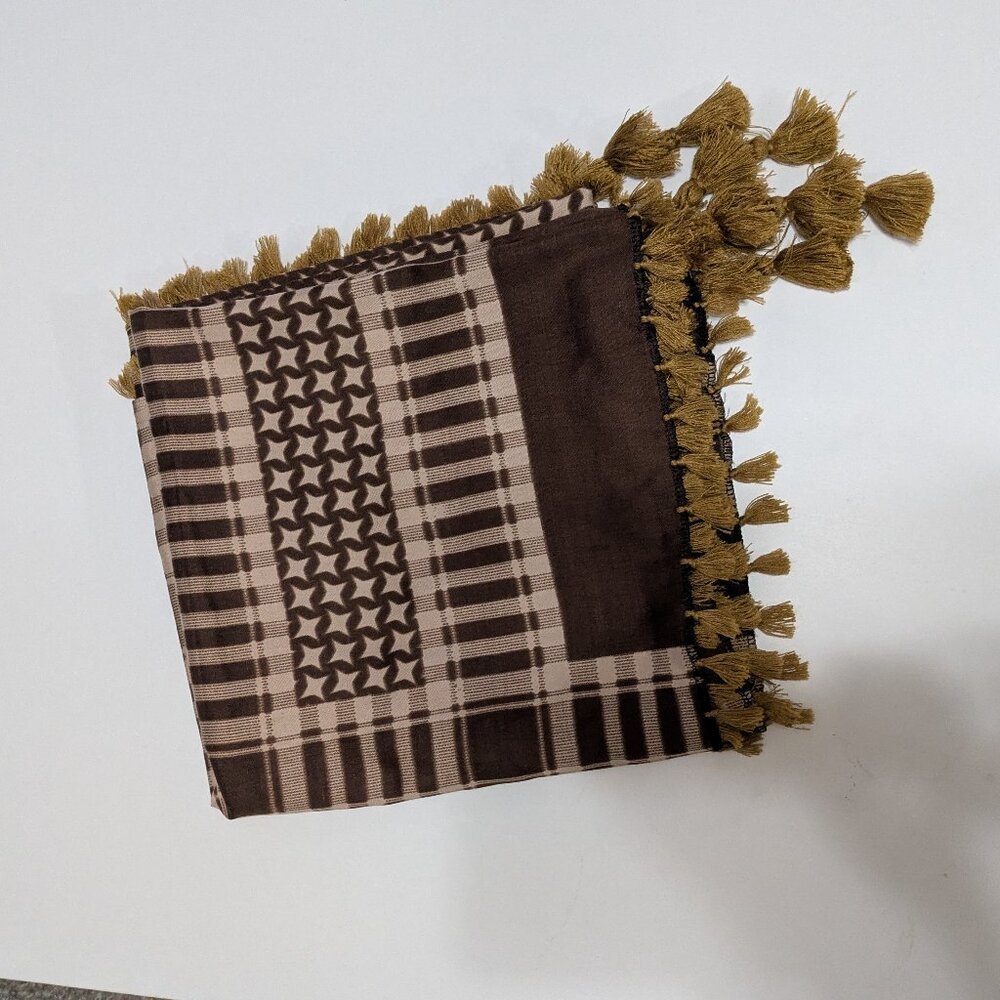 Cute Brown Head Scarf